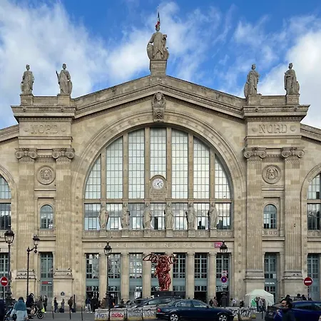 아파트 Elegant X, Gare Du Nord *